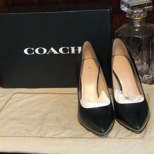 Coach Waverly Pump in Black
